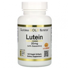  California Gold Nutrition Lutein 20  120 