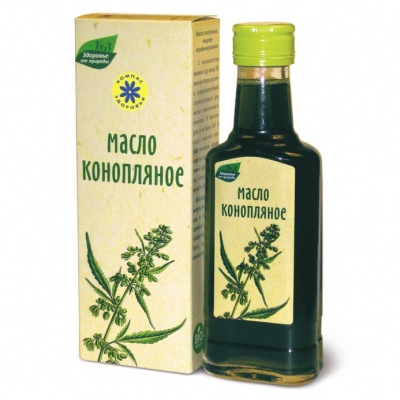 Масло коноплянное 0,1 л