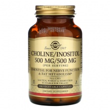 Витамины Solgar Inositol 100 капсул