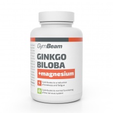  GymBeam Ginko Biloba + Magnesium 90 