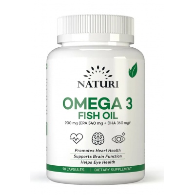 Антиоксидант NATURI Omega 3 1000 90 капсул