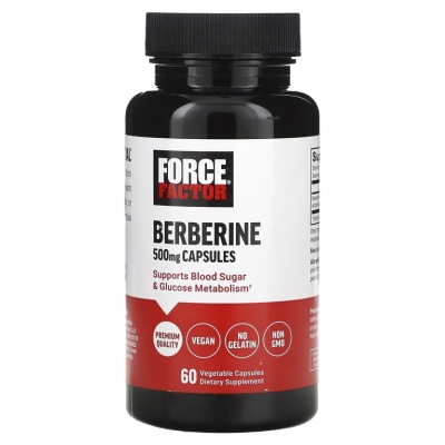 Антиоксидант Force Factor Berberine 60 капсул